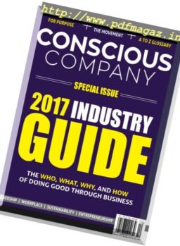 Conscious Company – September-October 2017