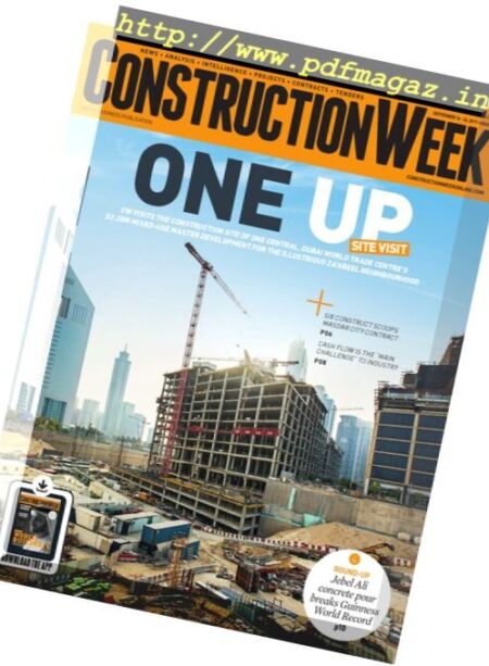 Construction Week – 16 September 2017 Cover
