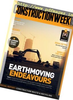 Construction Week Qatar – August 2017