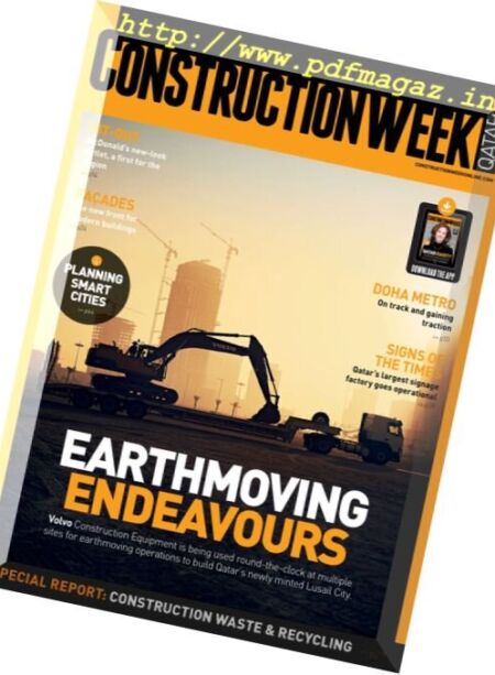 Construction Week Qatar – August 2017 Cover