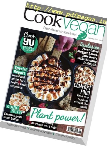 Cook Vegan – September 2017 Cover