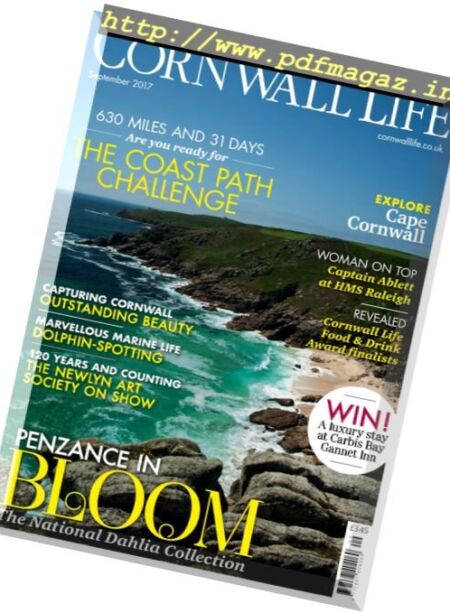 Cornwall Life – September 2017 Cover