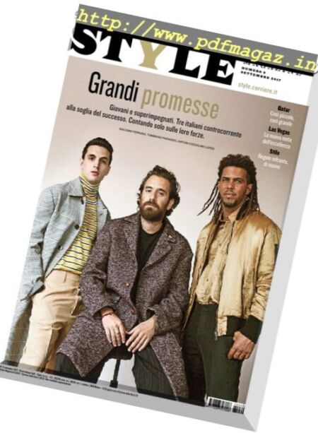 Corriere della Sera Style – Settembre 2017 Cover