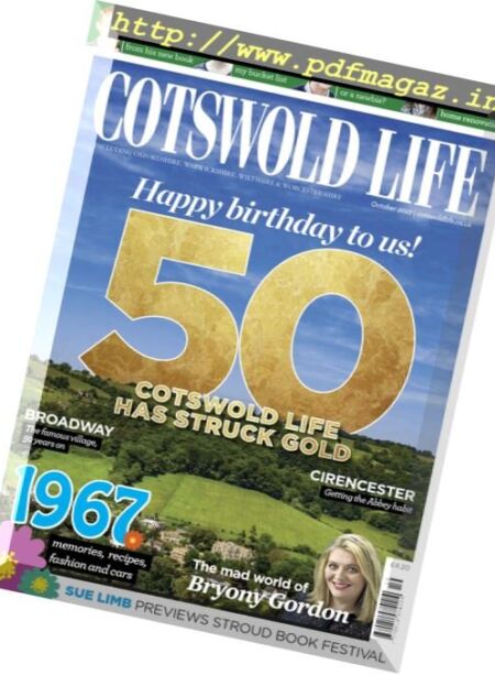 Cotswold Life – October 2017 Cover