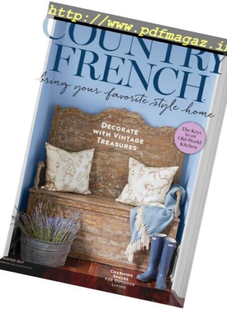 Country French – Fall-Winter 2017 Cover