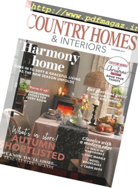 Country Homes & Interiors – October 2017 Cover