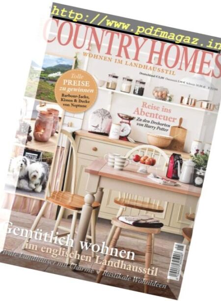 Country Homes – September-Oktober 2017 Cover