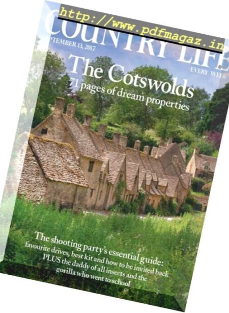 Country Life UK – 13 September 2017 Cover