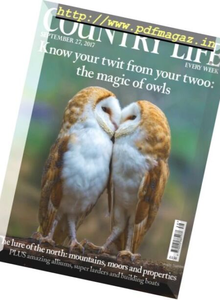 Country Life UK – 27 September 2017 Cover
