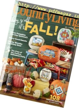 Country Living USA – October 2017