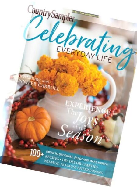 Country Sampler – October 2017 Cover