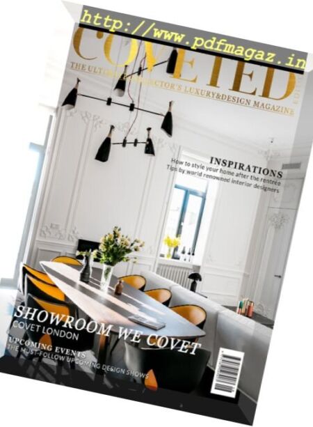 Coveted Magazine – September-October 2017 Cover
