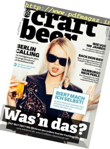 Craftbeer – September 2017 Cover