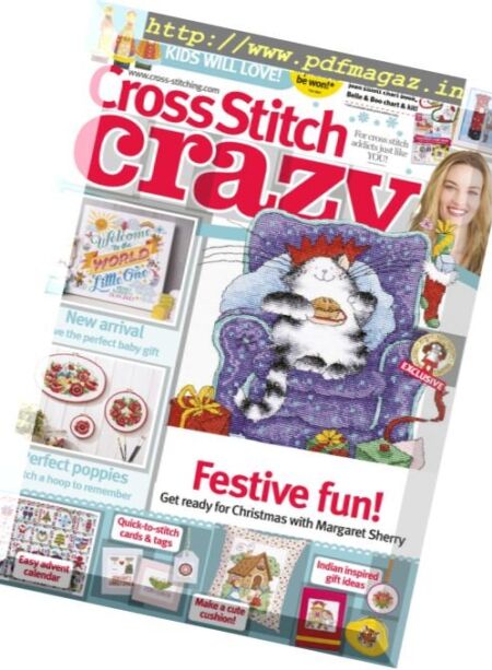 Cross Stitch Crazy – November 2017 Cover
