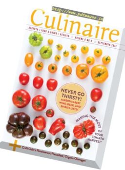 Culinaire Magazine – September 2017