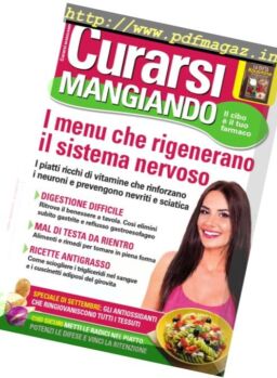 Curarsi Mangiando – Settembre 2017