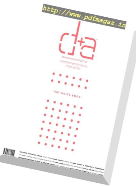 d+a Magazine – September 2017 Cover