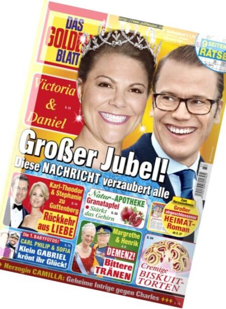 Das Goldene Blatt – 11 September 2017 Cover