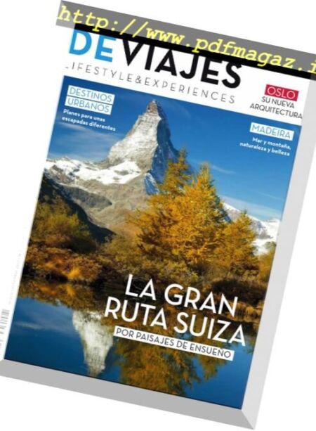 De Viajes – Septiembre 2017 Cover