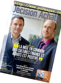 Decision Achats – Septembre 2017