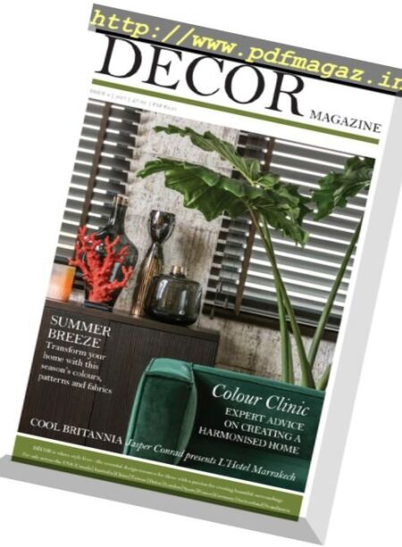 Decor Magazine – Issue 8 2017 Cover