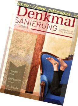Denkmal Sanierung – 2017-2018