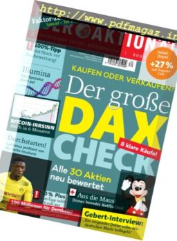 Der Aktionar – 18 August 2017