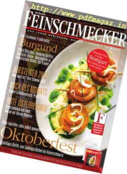 Der Feinschmecker – Oktober 2017
