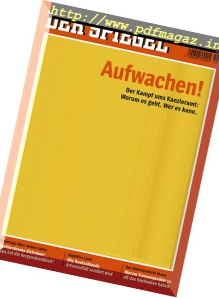 Der Spiegel – 2 September 2017 Cover