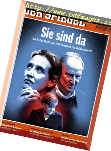 Der Spiegel – 26 September 2017 Cover