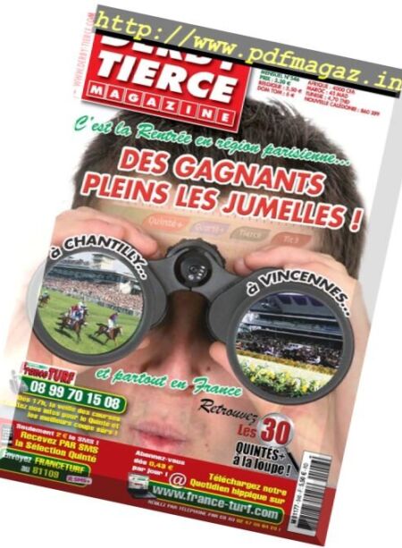 Derby Tierce – Septembre 2017 Cover
