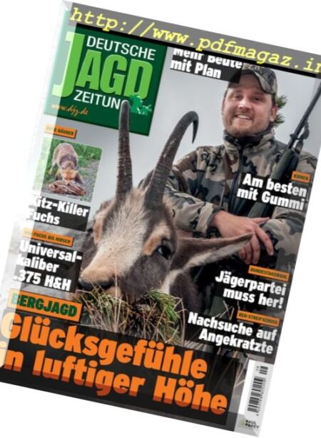 Deutsche Jagdzeitung – September 2017 Cover