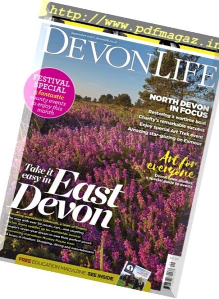Devon Life – September 2017 Cover