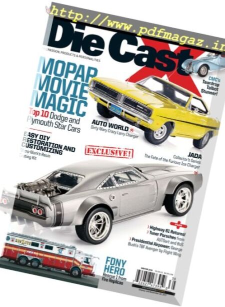 Die Cast X – Winter 2018 Cover