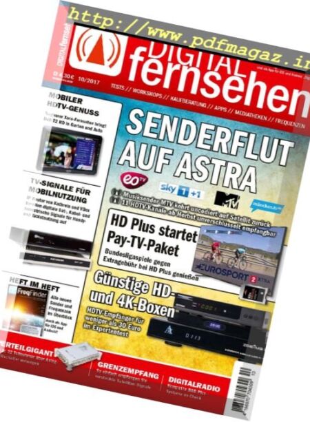 Digital Fernsehen – N 10,2017 Cover