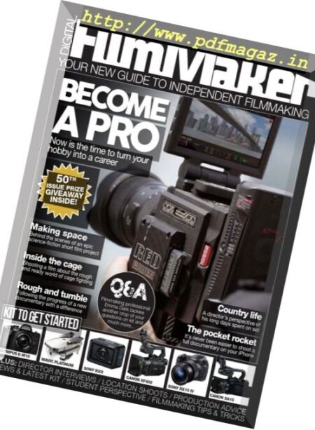 Digital FilmMaker – Issue 50 2017 Cover