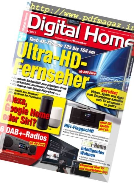 Digital Home – September-Oktober 2017 Cover