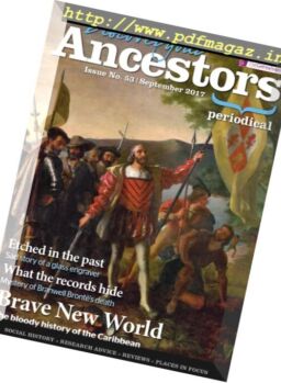 Discover Your Ancestors – September 2017