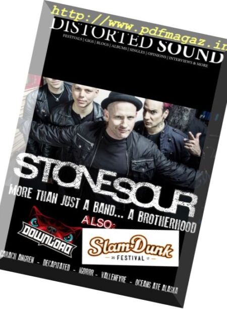 Distorted Sound – Issue 26, 2017 Cover