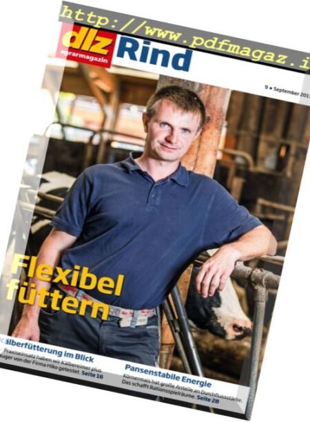 DLZ Primus Rind – September 2017 Cover