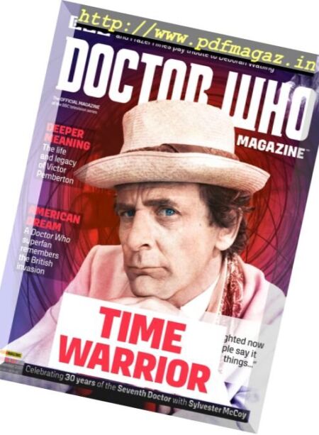 Doctor Who Magazine – November 2017 Cover