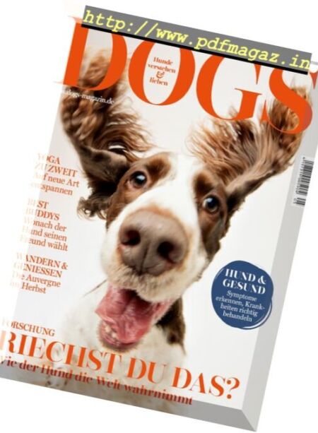Dogs Germany – September-Oktober 2017 Cover