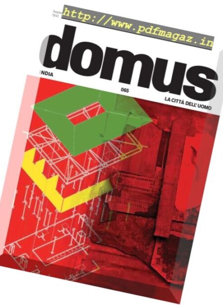 Domus India – September 2007 Cover