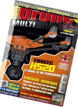 Drone France – Septembre-Octobre 2017