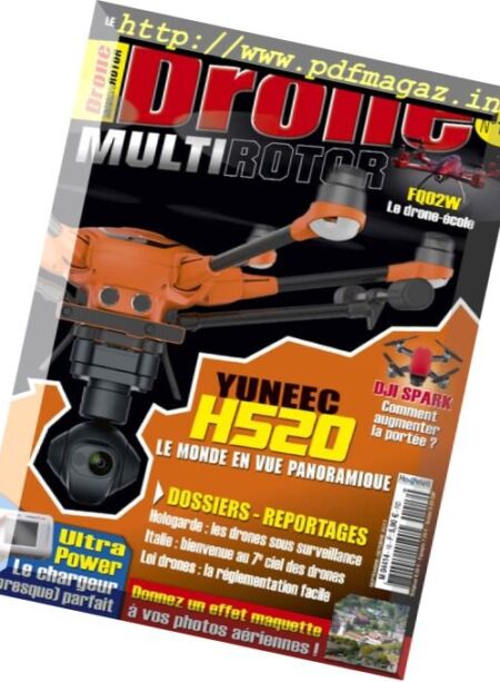 Drone France – Septembre-Octobre 2017 Cover