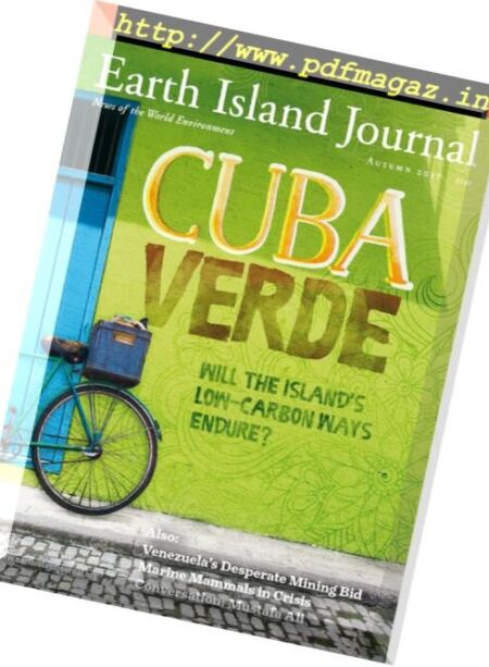 Earth Island Journal – Fall 2017 Cover