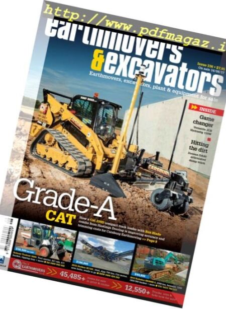 Earthmovers & Excavators – Issue 336, 2017 Cover