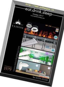 Eat. Drink. Sleep – October 2017
