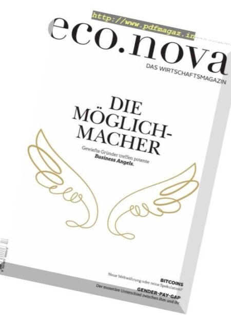eco.nova – September 2017 Cover