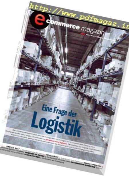 Ecommerce Magazin – Nr.6 2017 Cover